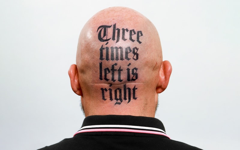 Thr<em>e</em><em>e</em> Times L<em>e</em>ft is Ri<em>g</em>ht