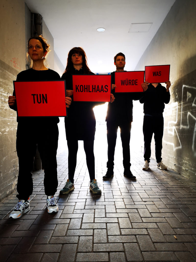 Tax for free / Helge Schmidt -02 
Ruth Marie Kröger, Laura Uhlig, Jonas Anders, Günter Schaupp
&copy; Judith Wessbecher