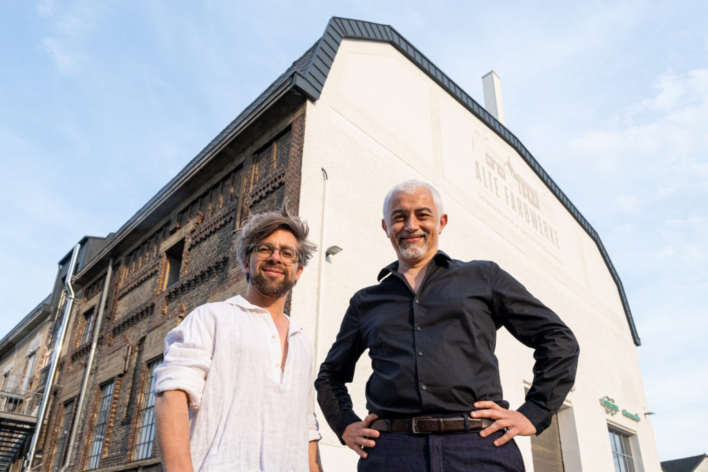 asphalt artistic direction &ndash; Christof Seeger-Zurm&uuml;hlen and Bojan Vuletić at Alte Farbwerke &copy; Ralf Puder