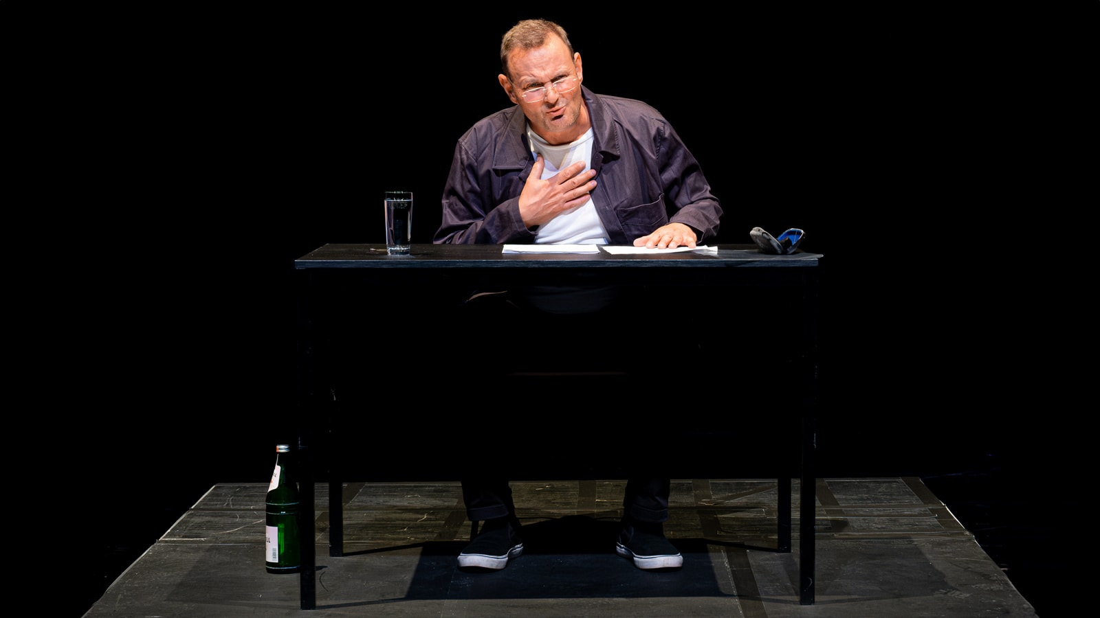 asphalt Festival, Devid Striesow liest David Foster Wallace